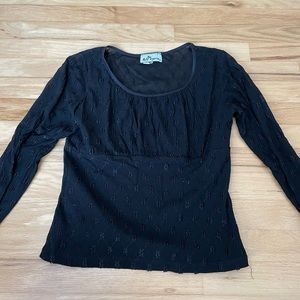 Vintage Mesh Long Sleeve